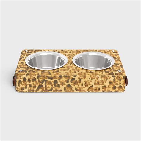 celine dog bowl|DOG COLLARS, BLANKETS, MEDALS, SUPPLIES .